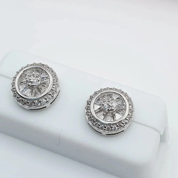 "925 Sterling Silver Cubic Zirconia Earrings, U19254572 - Picture 11 of 11